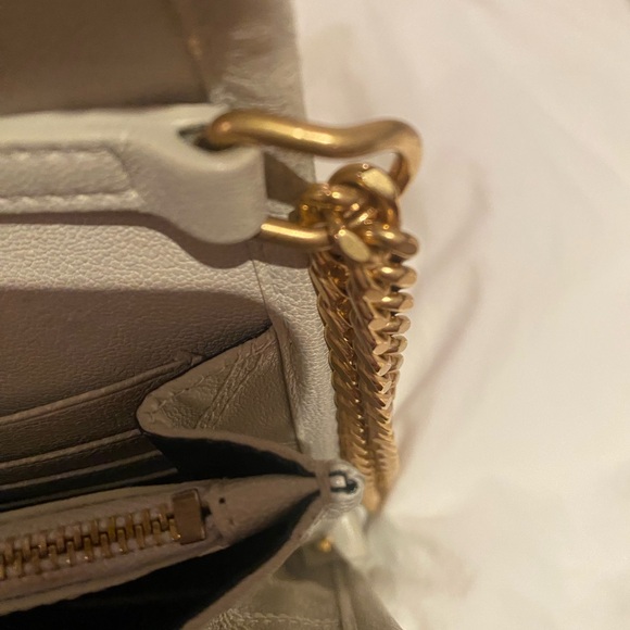 Saint Laurent Becky Quilted Chain Wallet Authentic - Picture 9 of 15